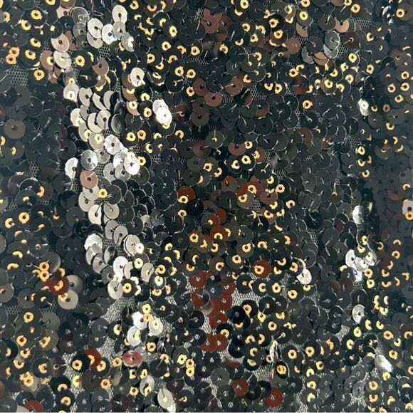 NBD Shimmering Black Sequin Mini Dress - Picture 7 of 7